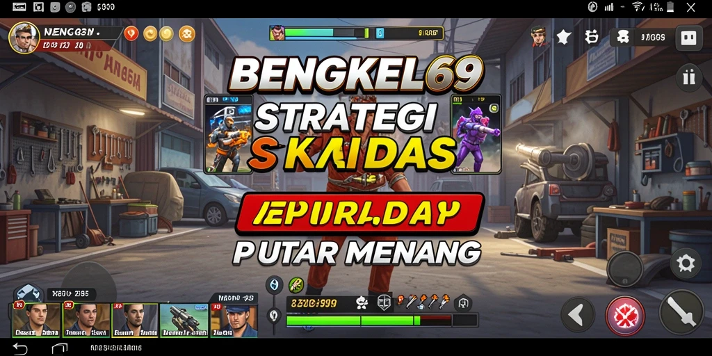Tampilan gameplay menarik di BENGKEL69 dengan banyak aksi strategi.