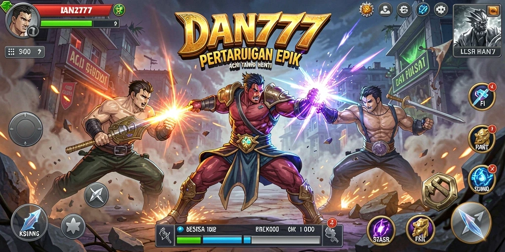Gameplay menegangkan dan grafis tajam dari DAN777.