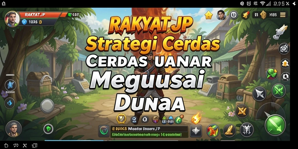 Tampilan gameplay menarik dari RAKYATJP yang penuh strategi.