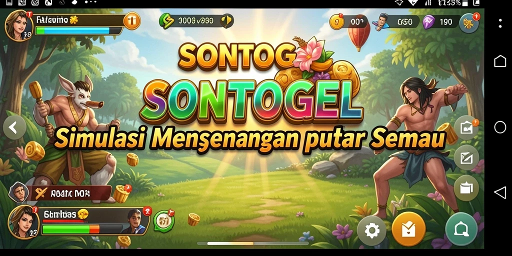 Screenshot gameplay dari SONTOGEL menampilkan momen simulasi yang menarik.